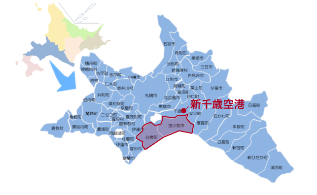 サービスエリア地図